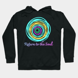 Return to the Soul,fluorescent color,arrow Hoodie